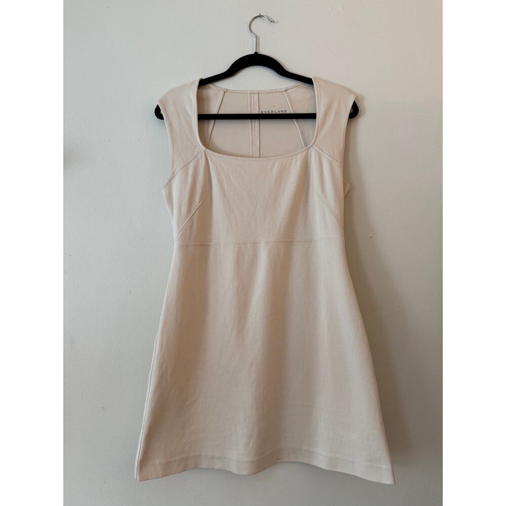 Everlane Cream Mini Dress